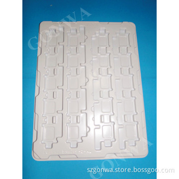 White PP/PS Plastic Tray